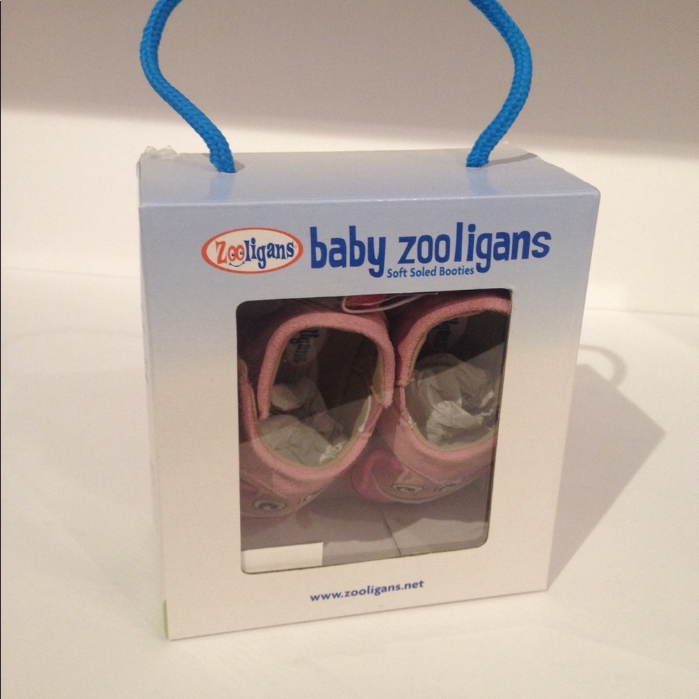 NWT- Baby Zooligans Soft Soled Booties - Picture 6 of 8